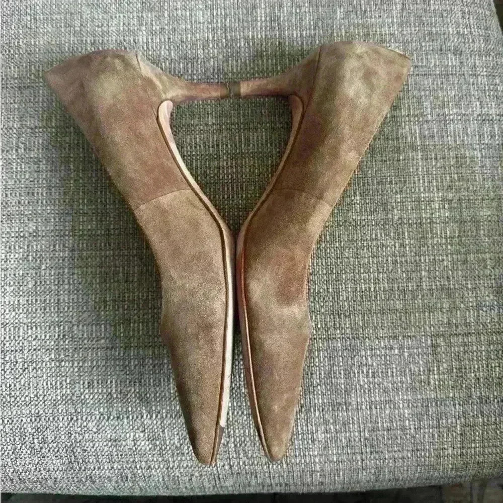 Coach Lacey Suede Heel Size 7.5 - Picture 4 of 7